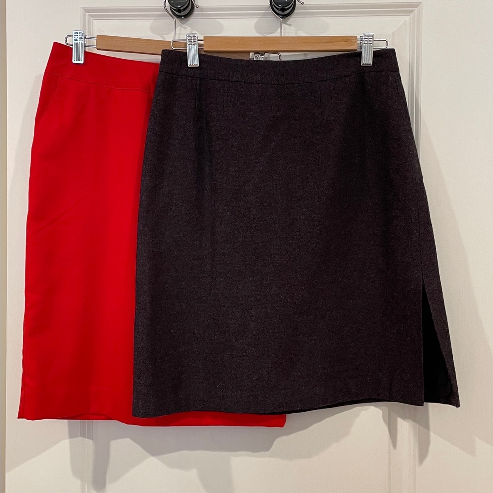 Bundle Set - Red and purple Skirt